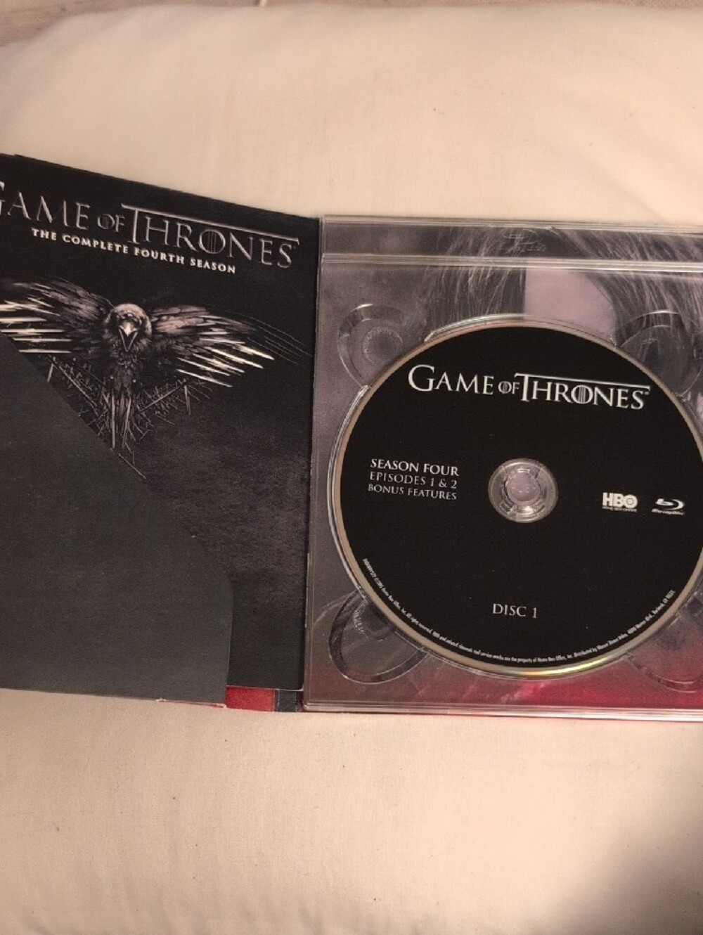 Game of Thrones Season 4 Blu-Ray Complete Box Set Le Trône de Fer - Picture 4 of 13